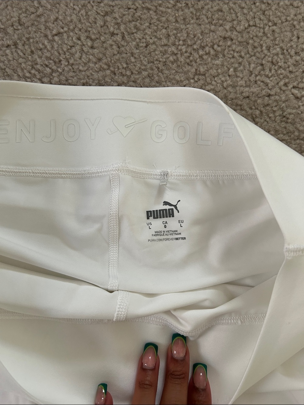 Puma White Circle Skirt - Picture 4 of 4
